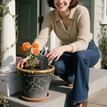 Schowek na klucze w kształcie dyszy ogrodowej